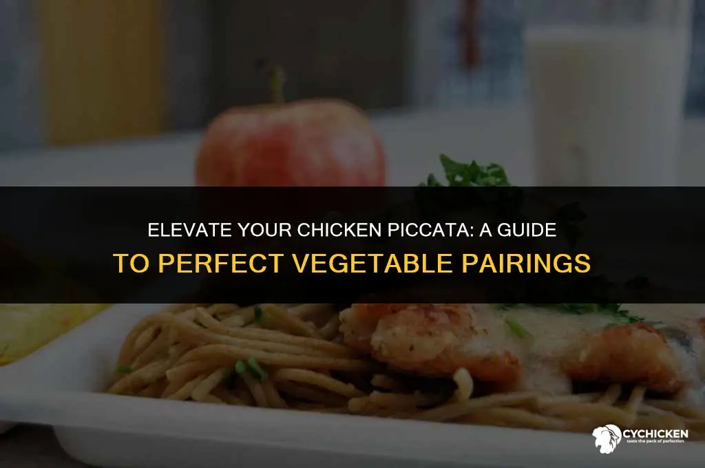 what vegetable to serve with chicken piccata