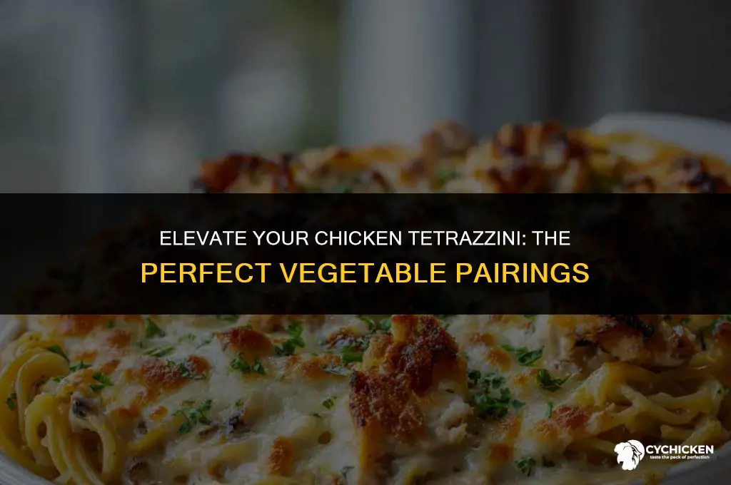 what vegetable to serve with chicken tetrazzini