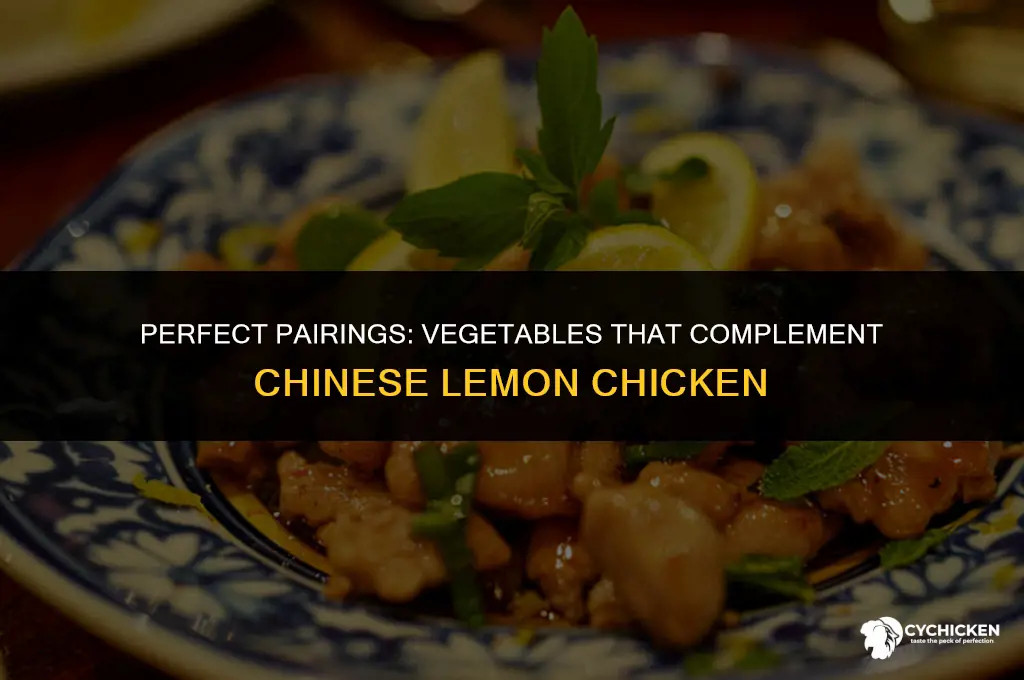 what vegetable to serve with chinese lemon chicken