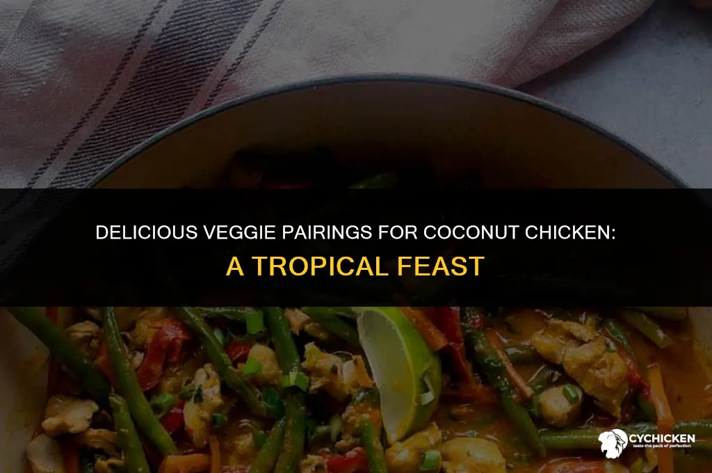 what vegetable to serve with coconut chicken