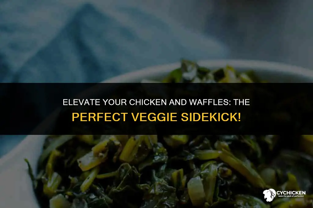 what vegetable would you serve with chicken and waffes