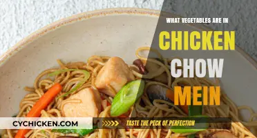 Discover the Veggie Mix in Chicken Chow Mein
