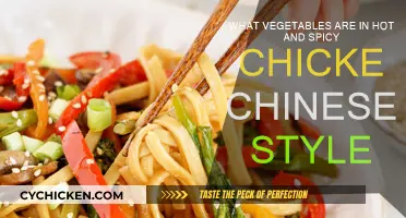 Spicy Chinese Chicken: What Veggies to Use?