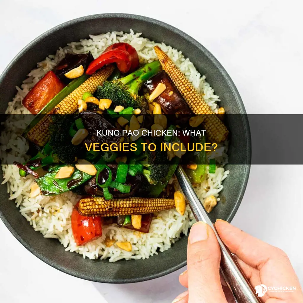what vegetables do you out in kung pao chicken