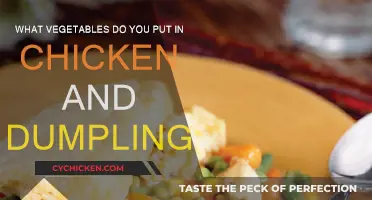 Chicken and Dumplings: Which Veggies to Add?