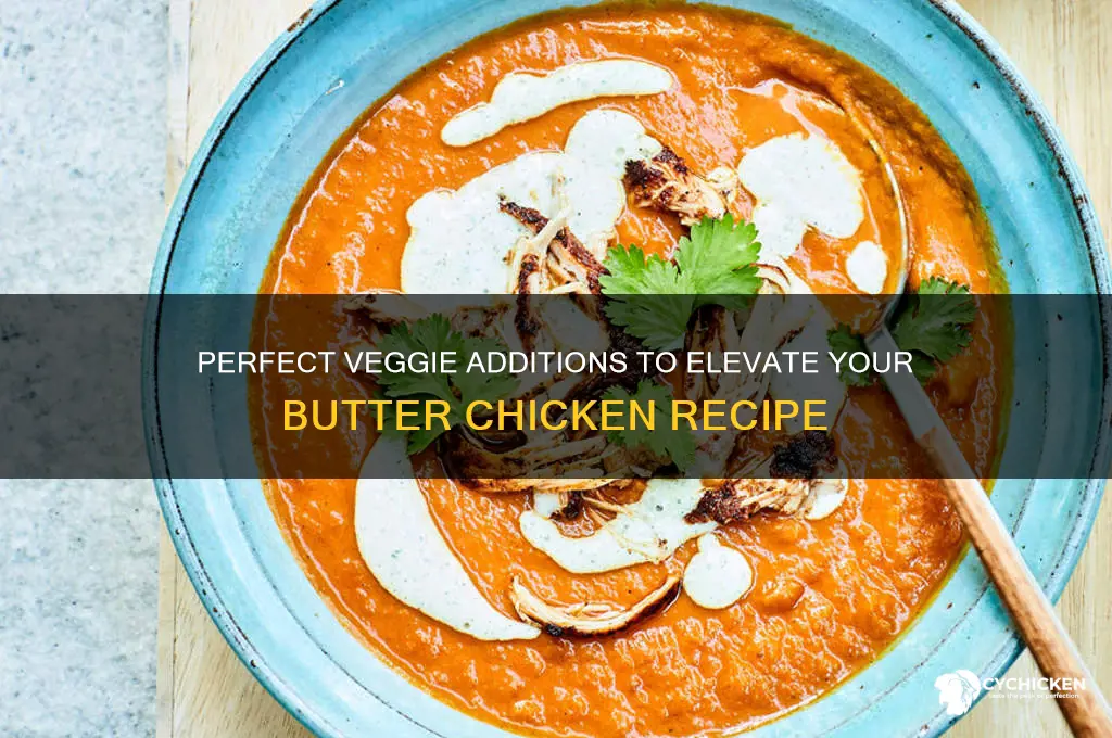 what vegetables go in butter chicken indian
