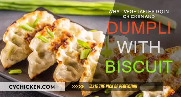 Chicken & Dumplings: Which Veggies Go with Biscuits?