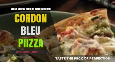 Perfect Veggie Pairings for Chicken Cordon Bleu Pizza Creations