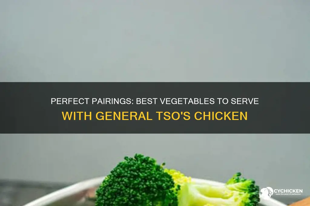 what vegetables go with general tso chicken