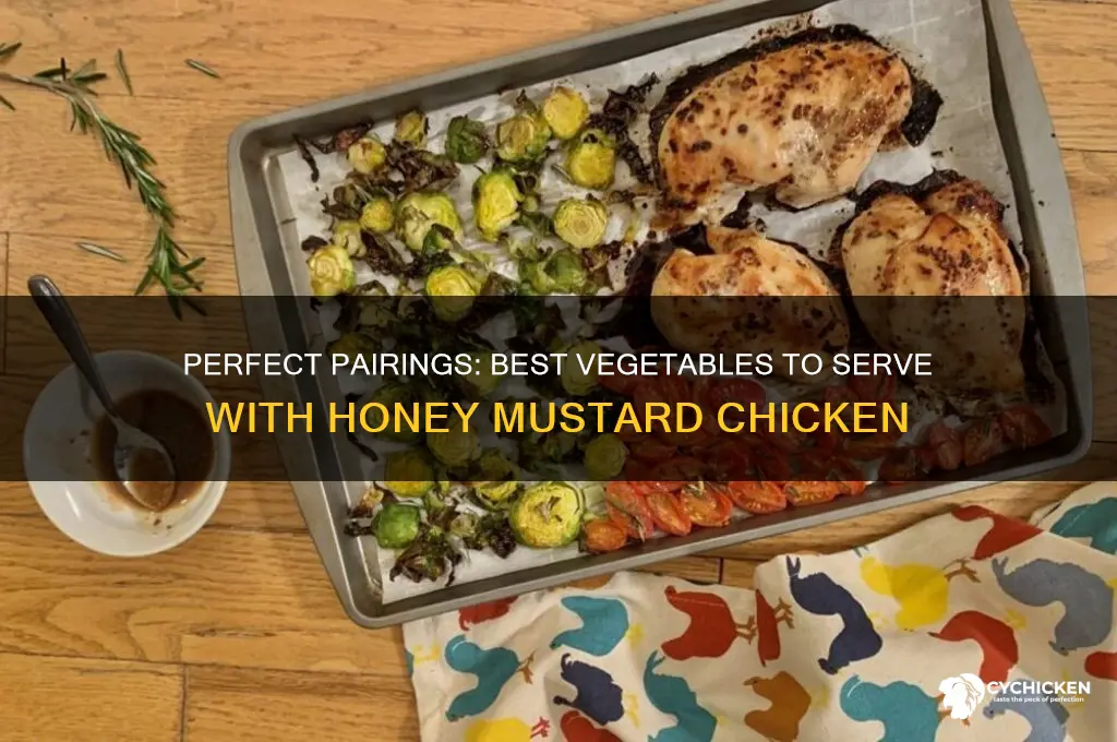 what vegetables go with honey mustard chicken