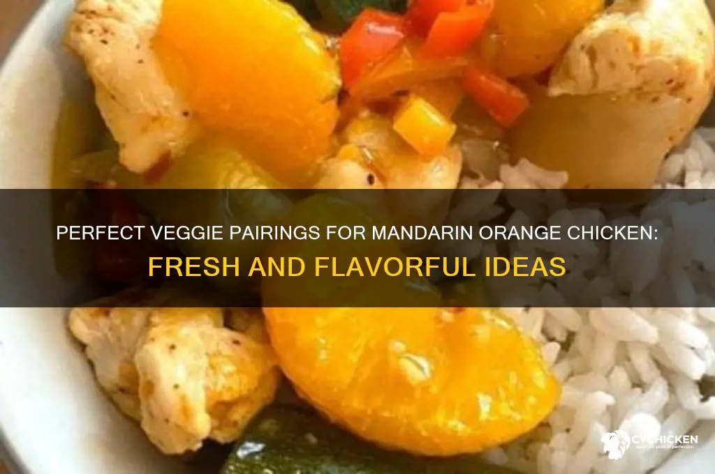 what vegetables go with mandarin orange chicken