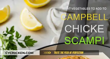 Campbell's Chicken Scampi: Adding a Vegetable Delight