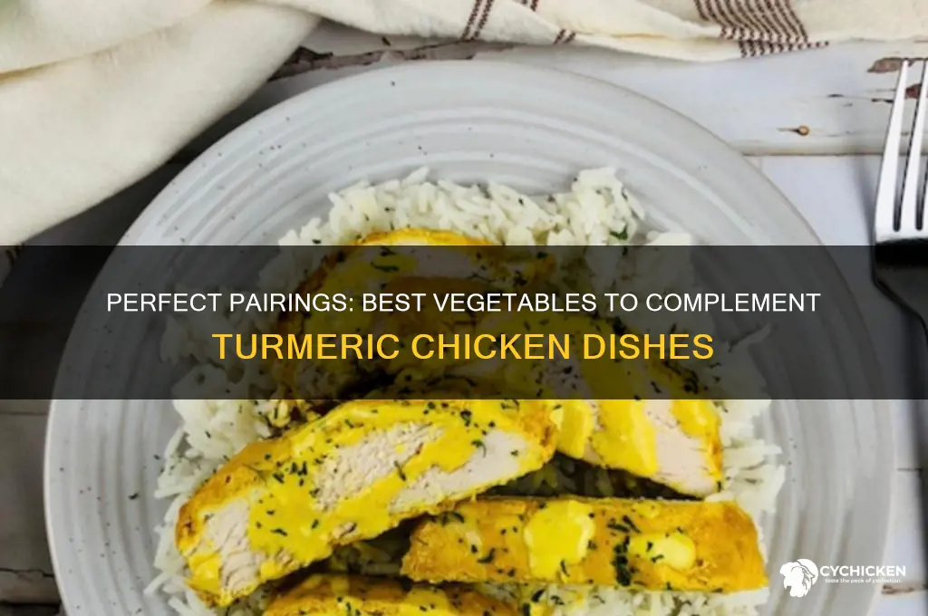 what vegetables to go with turmeric chicken
