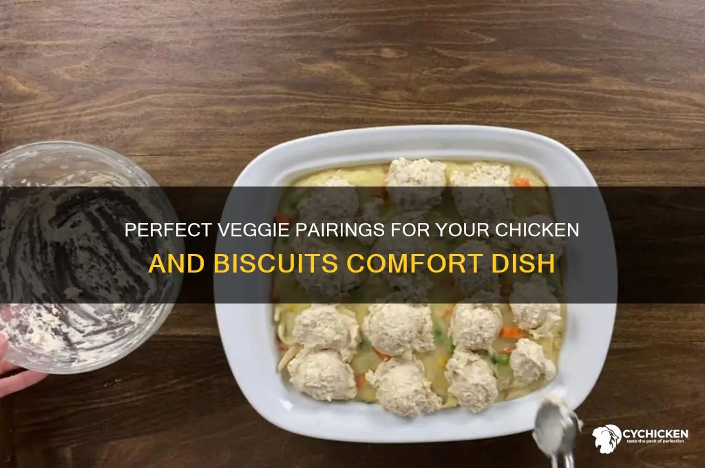 what vegetables to put in chicken and biscuits