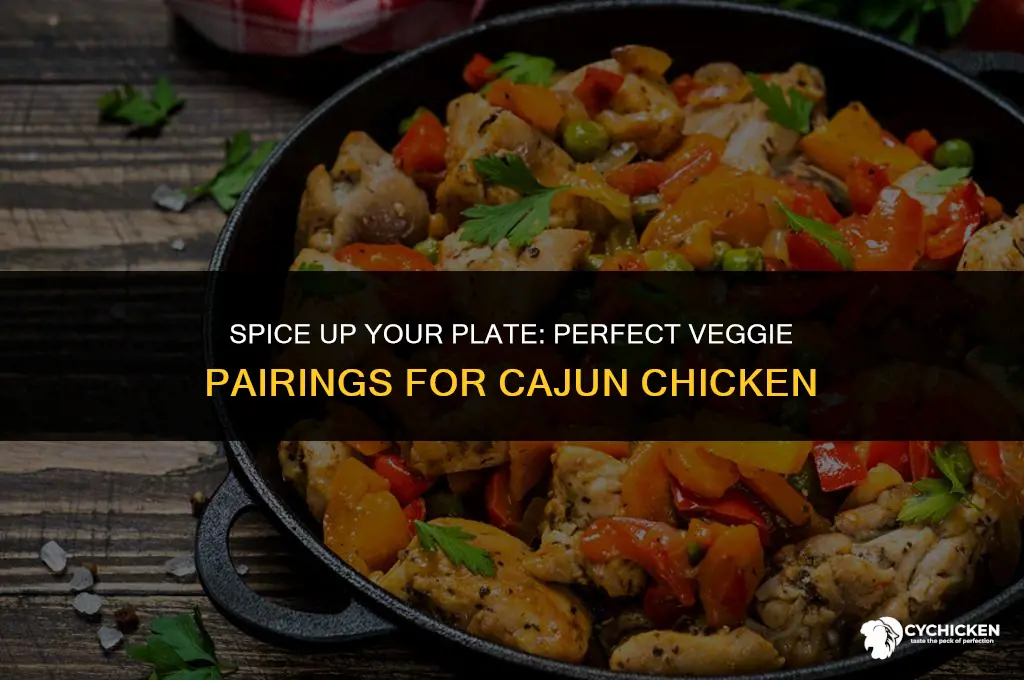 what vegetables to serve with cajun chicken
