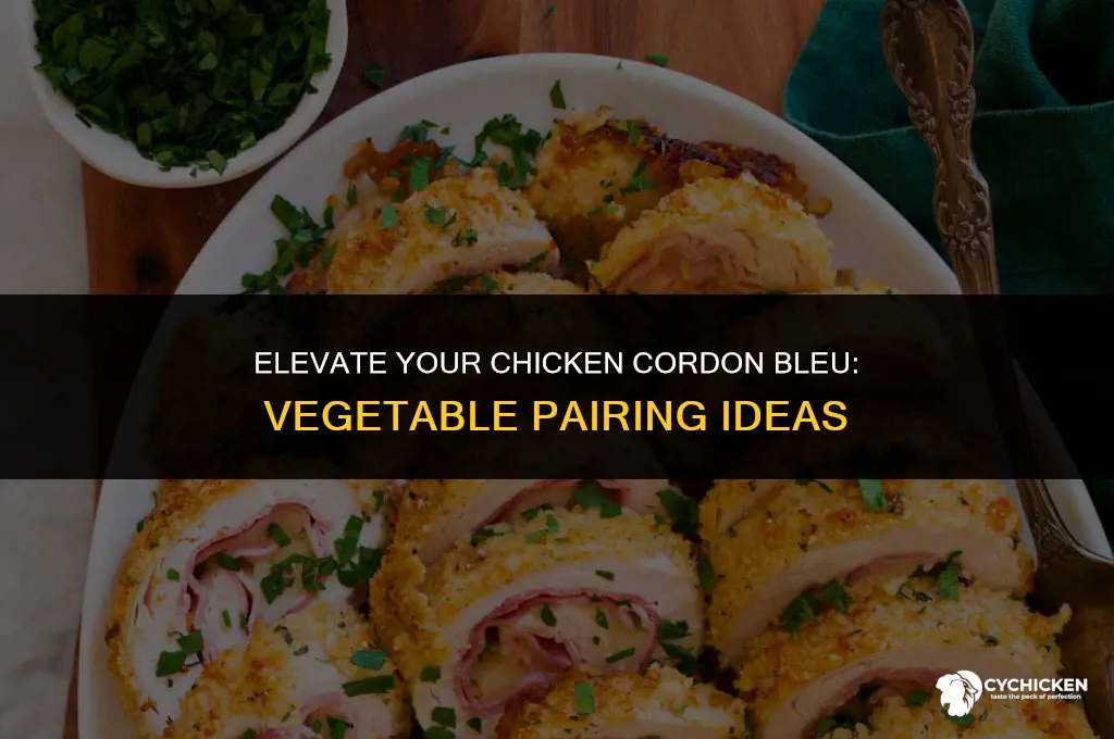 what vegetables to serve with chicken cordon bleu