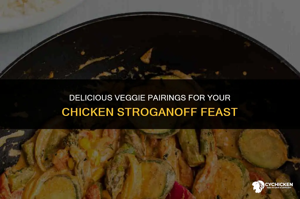 what vegetables to serve with chicken stroganoff
