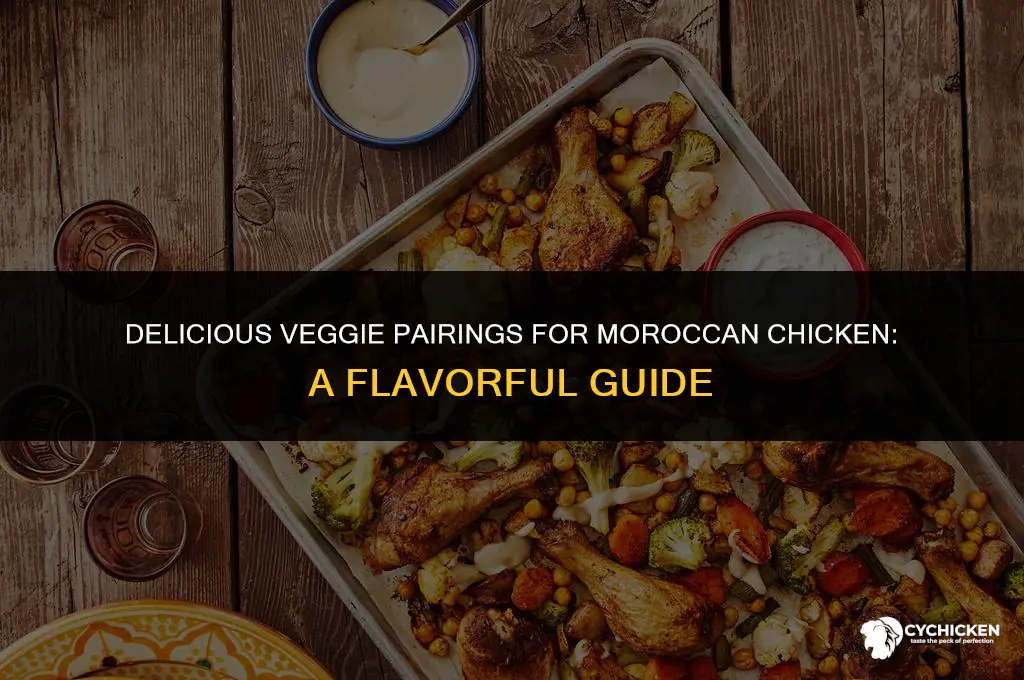 what vegetables to serve with moroccan chicken