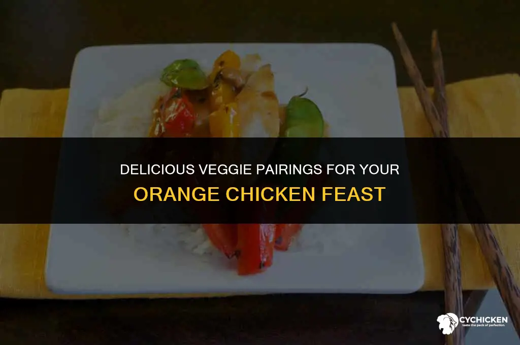 what vegetables to serve with orange chicken
