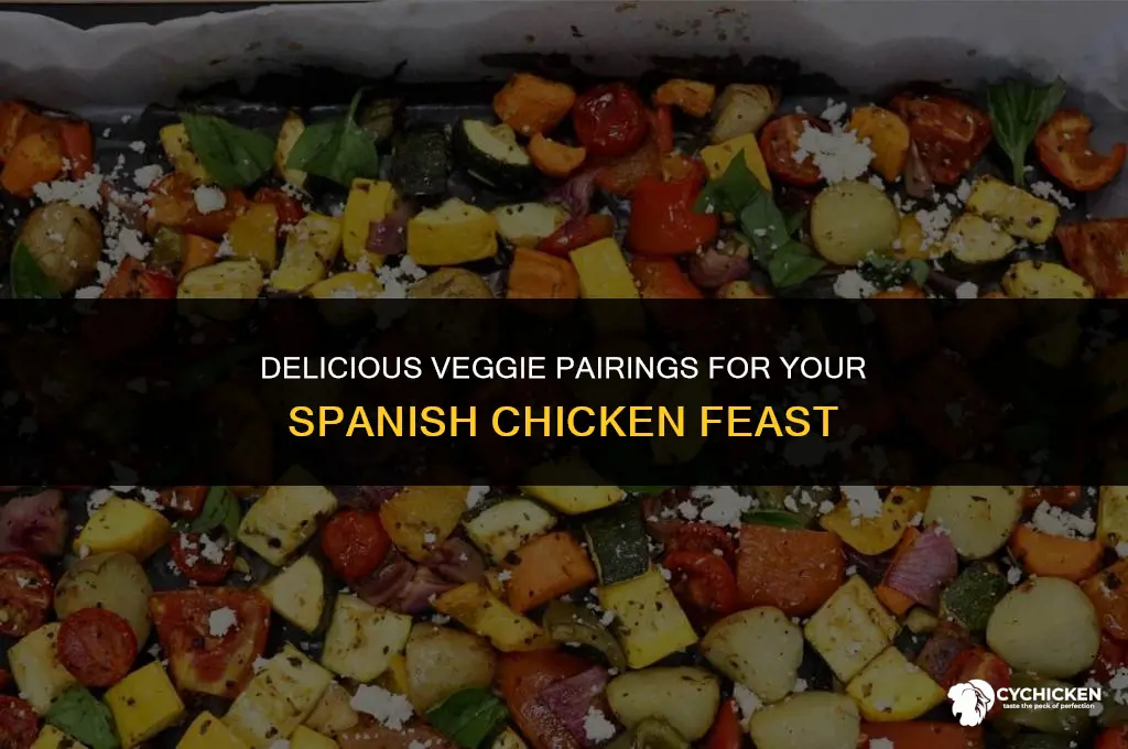 what vegetables to serve with spanish chicken