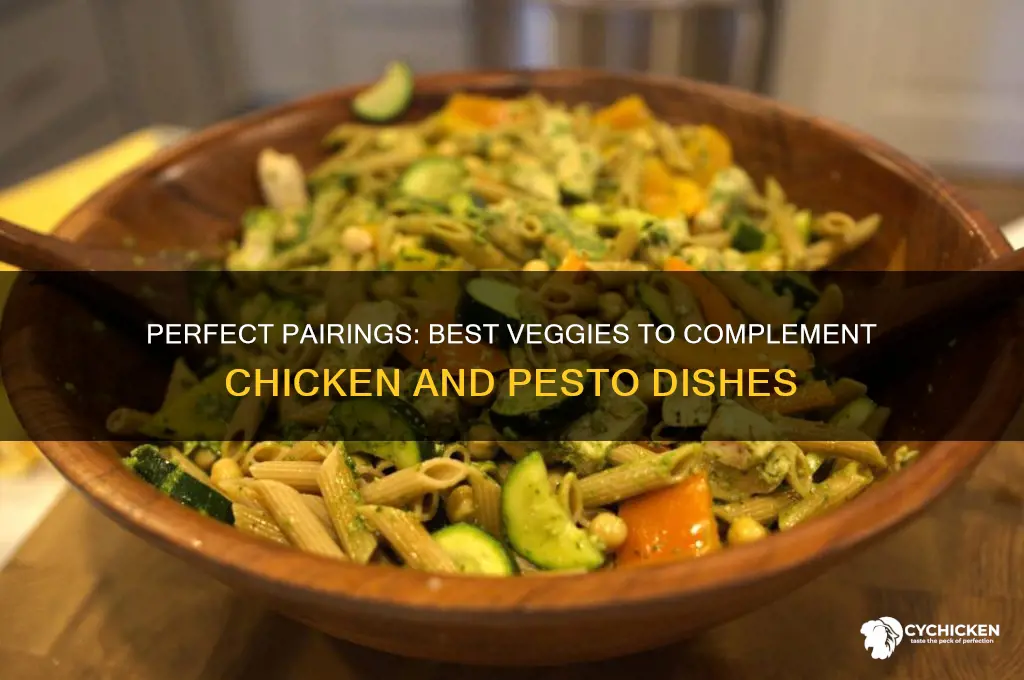 what veggie goes iwth chicken and pesto