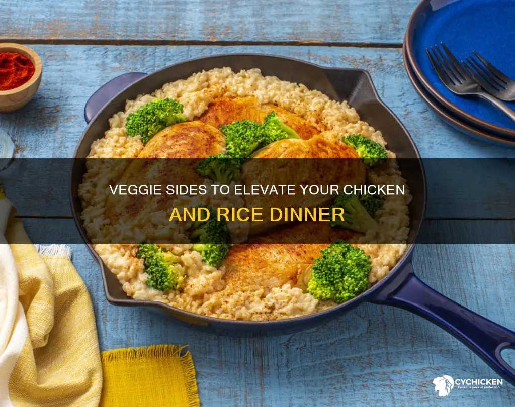 what veggie goes with chicken and rice for dinner