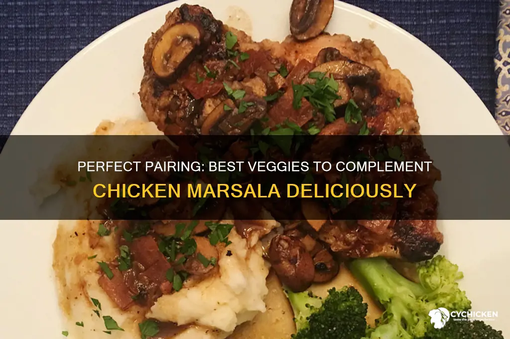 what veggie paies well with chicken marsala