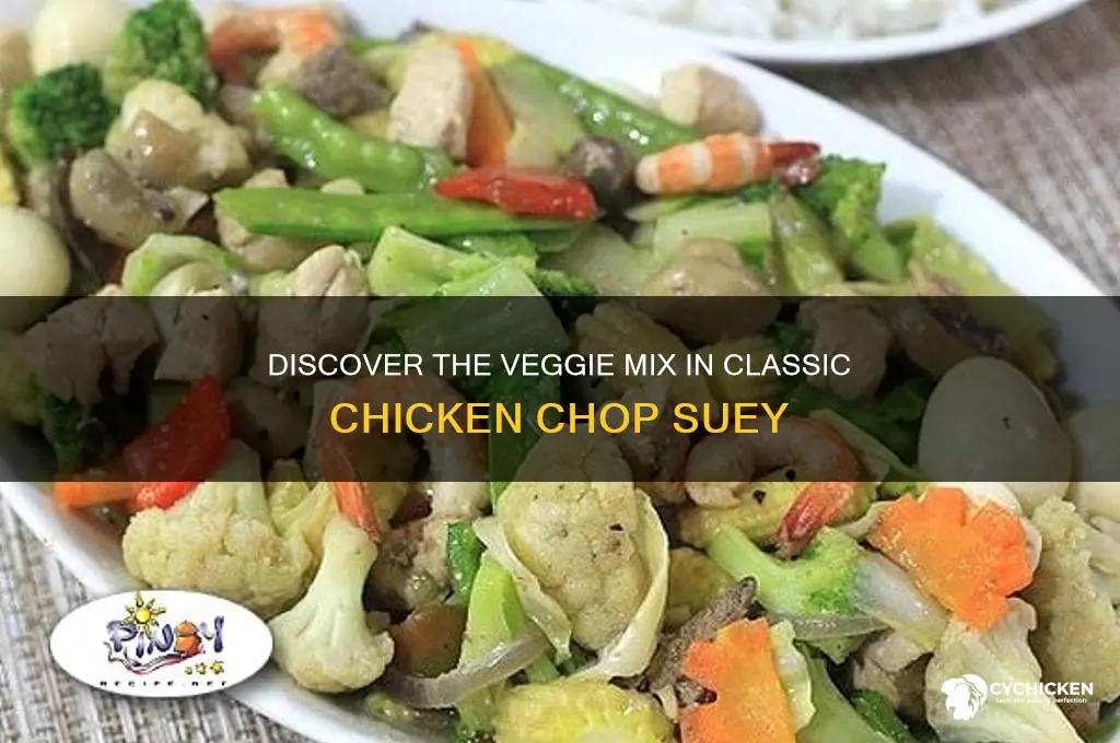 what veggies are in chicken chop suey