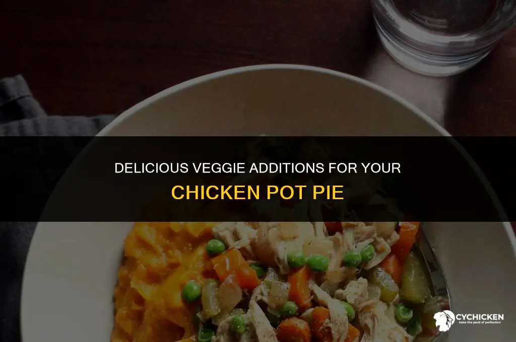 what veggies can go in chicken pot pit
