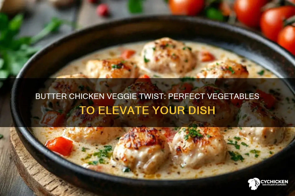 what veggies do you put in butter chicken