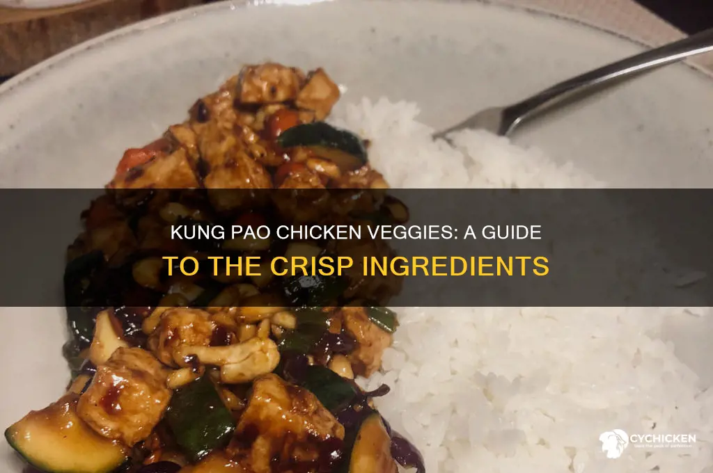 what vegies are in kung pao chicken