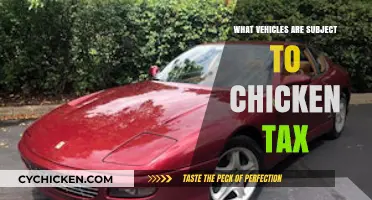 Understanding the Chicken Tax: Which Vehicles Are Affected?