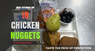 Nutritional Breakdown: Uncovering the Vitamins in Chicken Nuggets