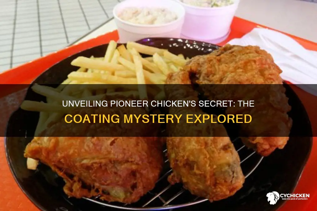 what was the coating in pioneer chicken