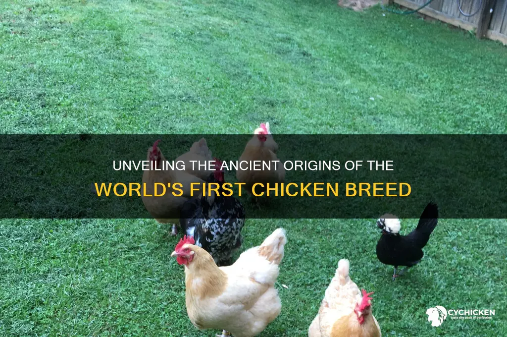 what was the first breed of chicken
