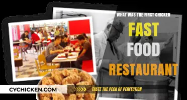 The Pioneer of Poultry: First Chicken Fast Food Restaurant Revealed
