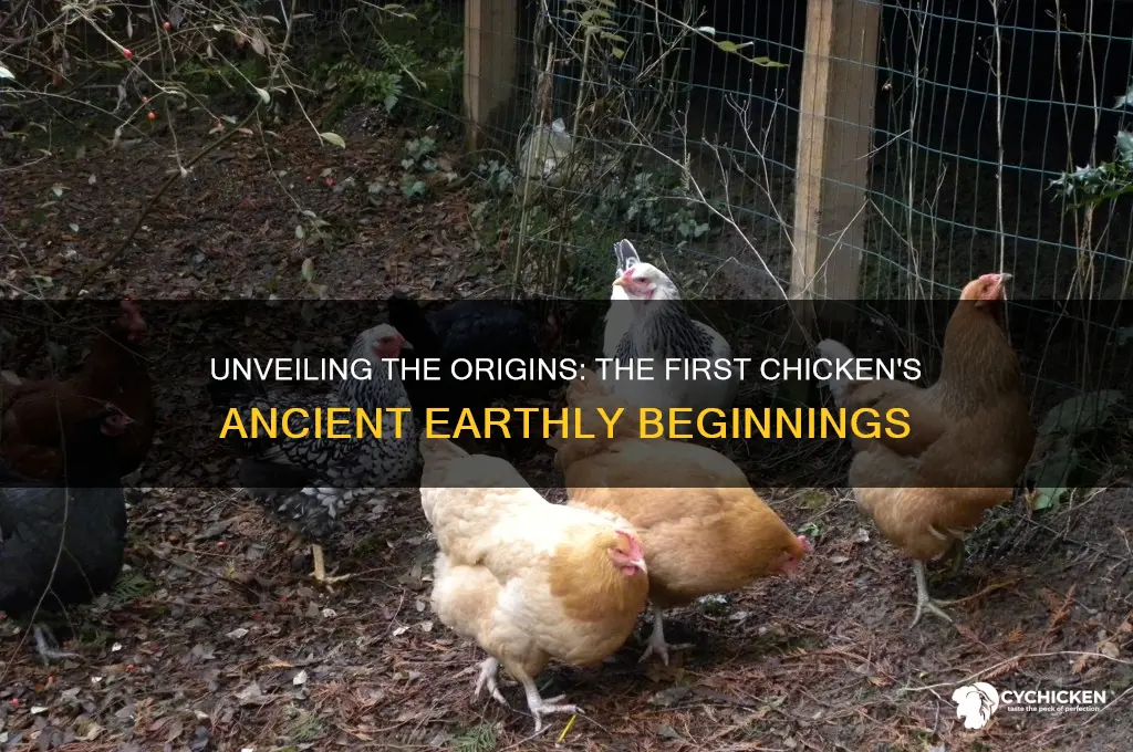 what was the first chicken on earth