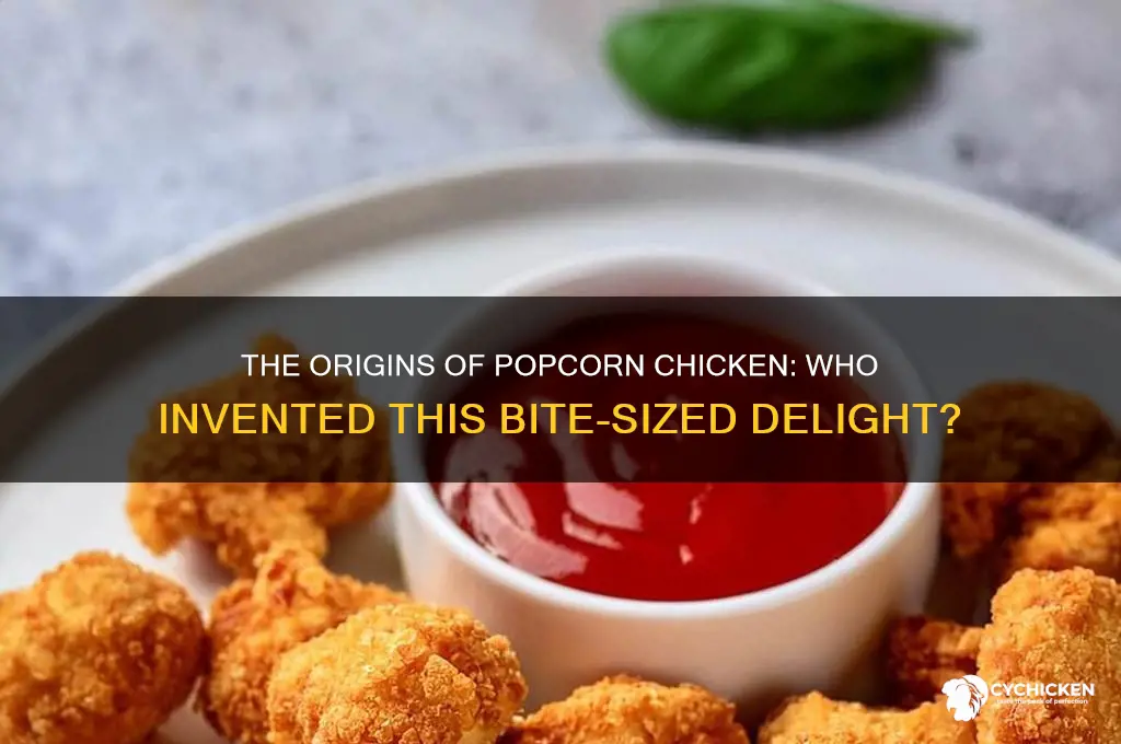 what was the first kind popcorn chicken