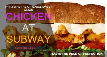 Sweet Onion Chicken Teriyaki: Subway's Original Recipe