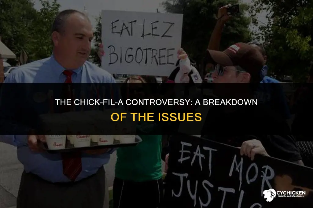 what was the whole deal w chick fil a