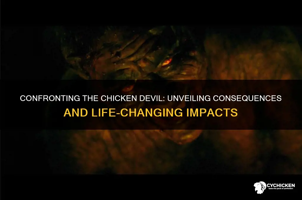 what will dealing with the chicken devil do