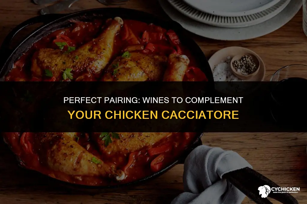 what wine do you serve with chicken cacciatore