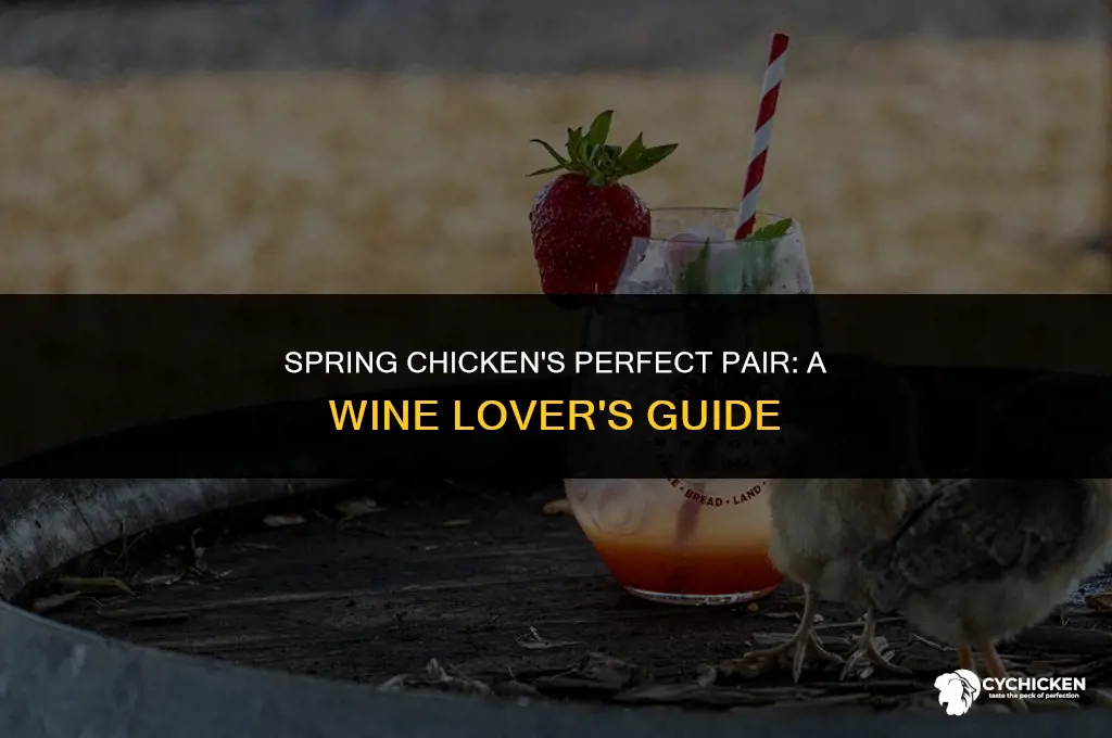 what wine does spring chicken serve