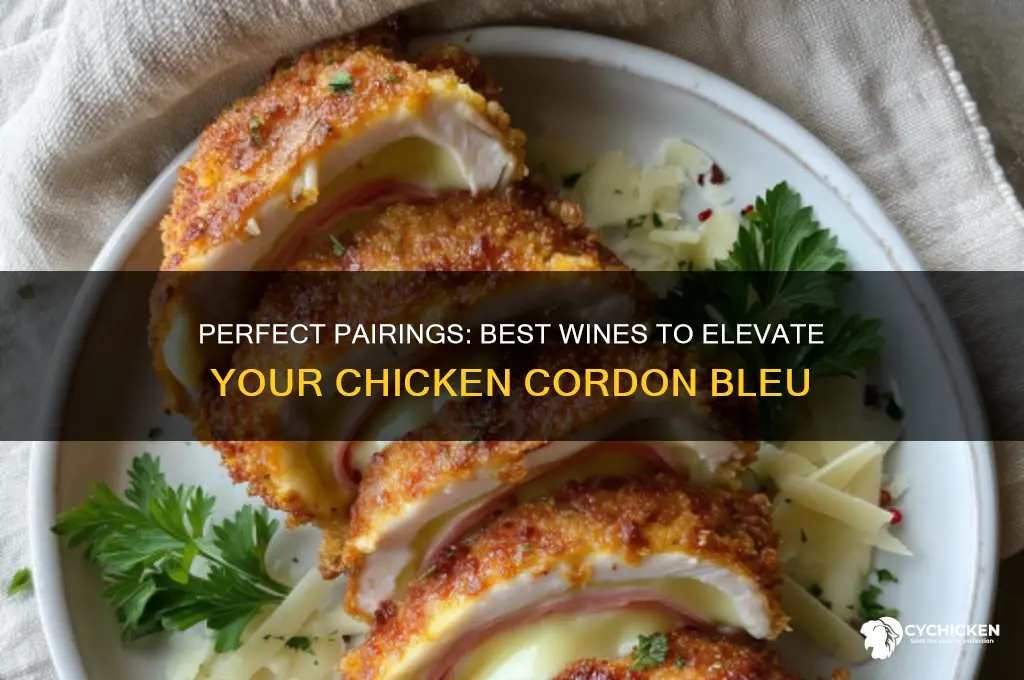 what wine goes best with chicken cordon bleu
