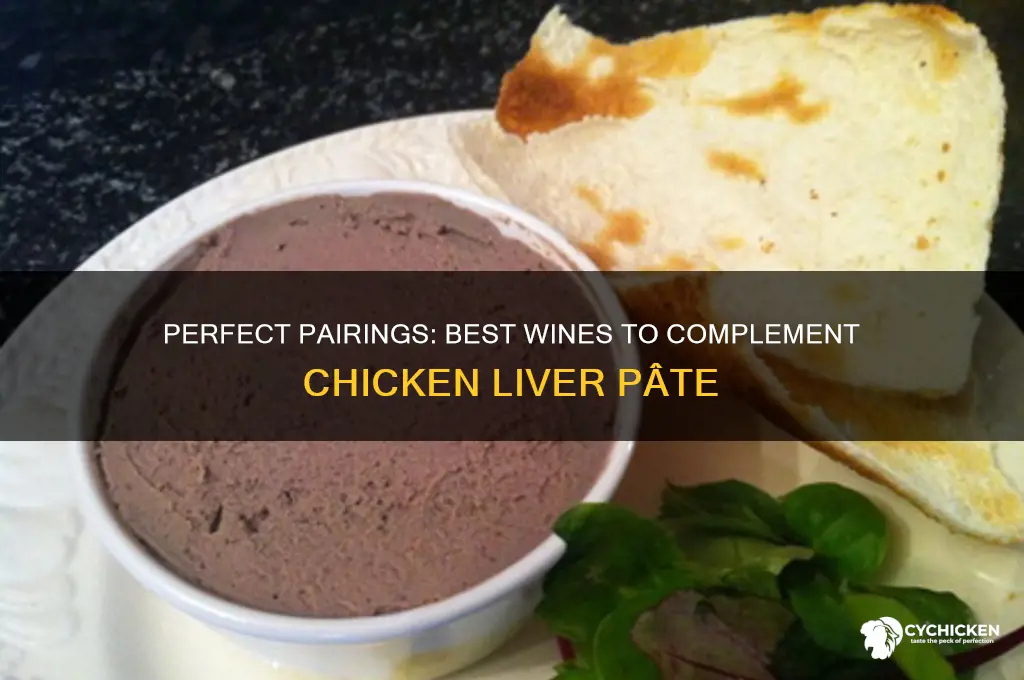 what wine goes best with chicken liver pate