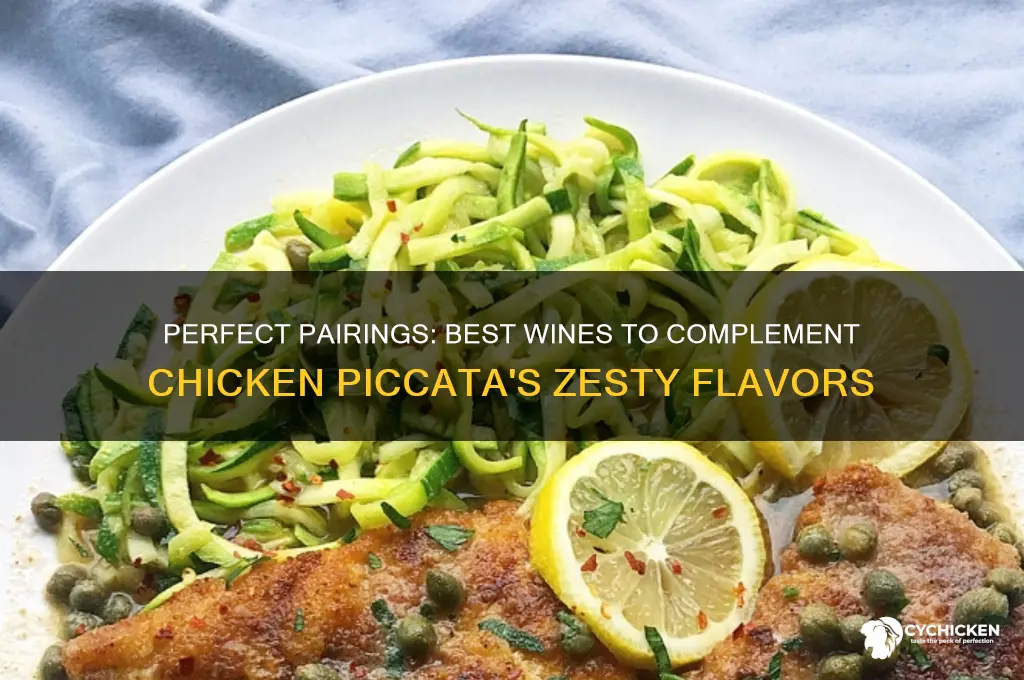 what wine goes best with chicken piccata