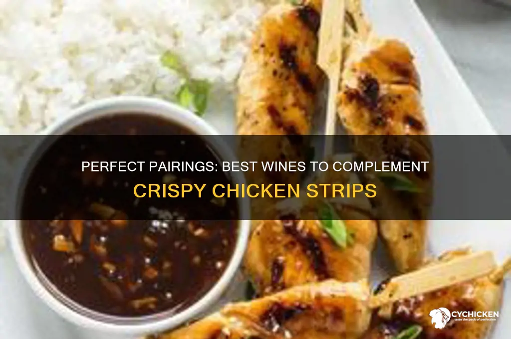 what wine goes best with chicken strips
