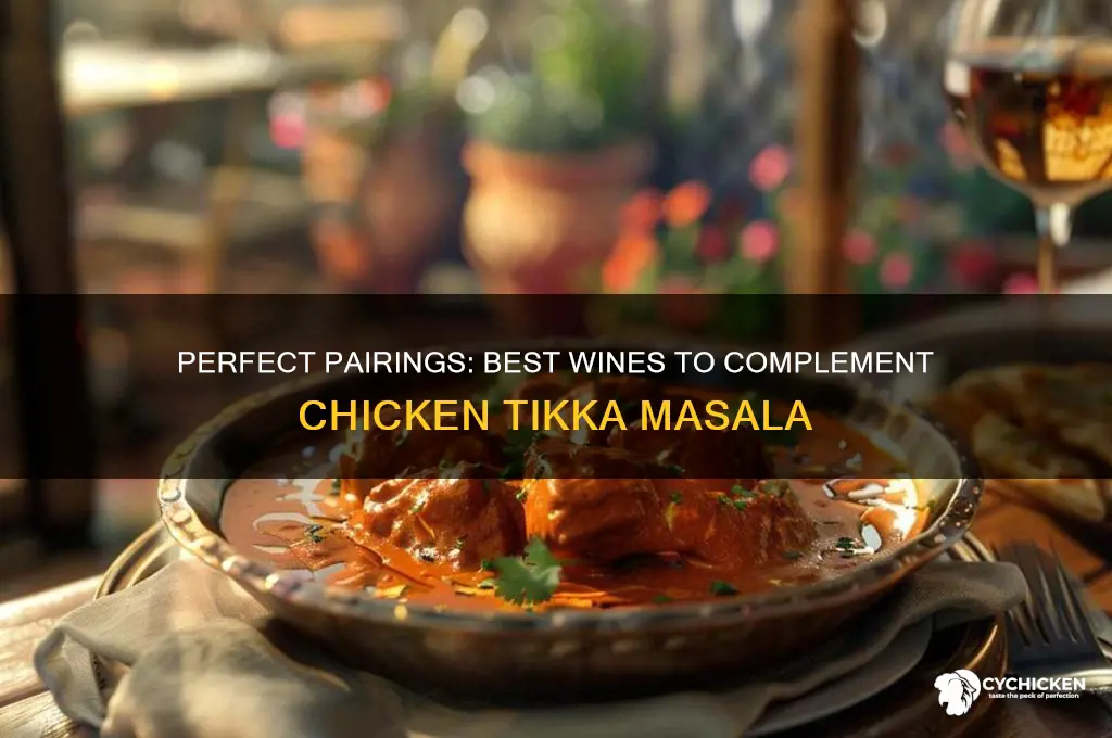 what wine goes best with chicken tikka masala