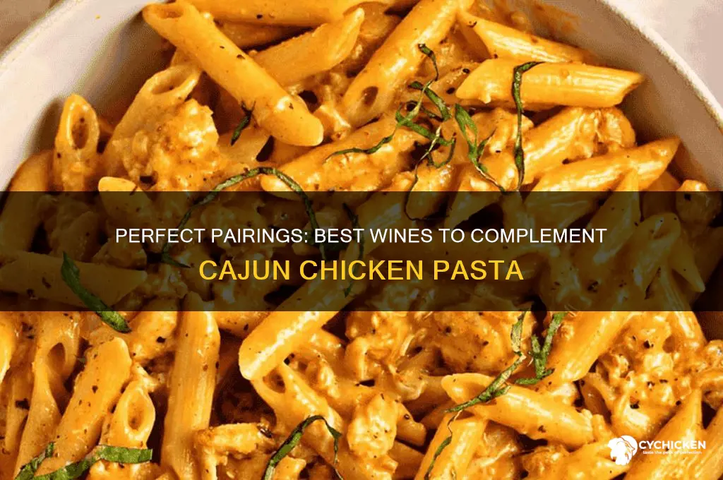 what wine goes with cajun chicken pasta