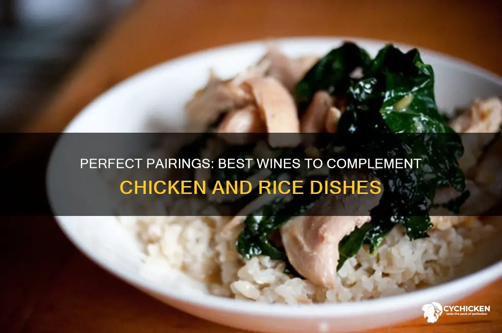 what wine goes with chicken and rice